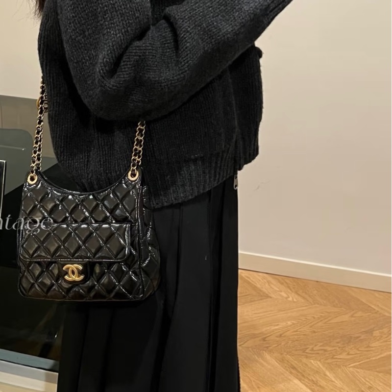 香奈兒Chanel Hobo Bag 天貓精靈  中號-2