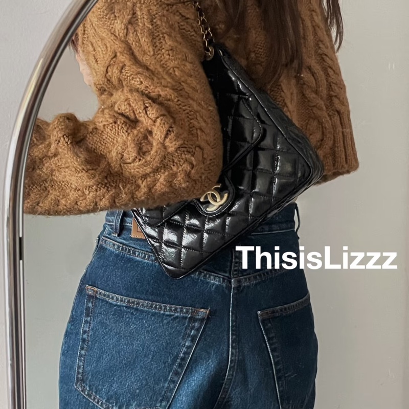 香奈兒Chanel Hobo Bag 天貓精靈  中號-3