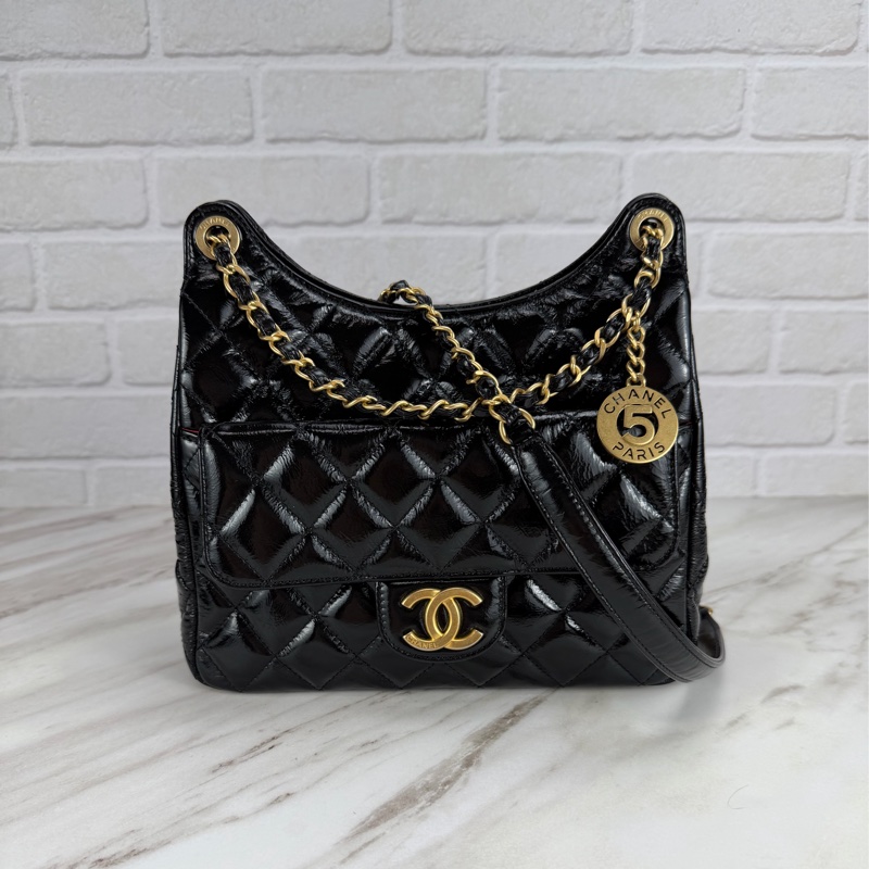 香奈兒Chanel Hobo Bag 天貓精靈  中號-5