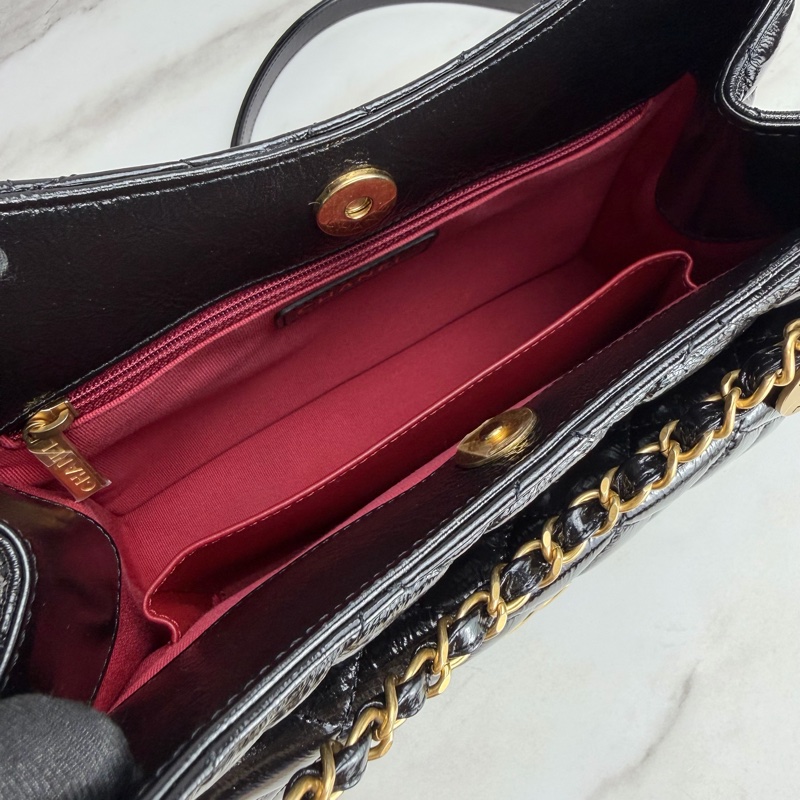 香奈兒Chanel Hobo Bag 天貓精靈  中號-12