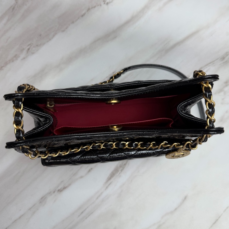 香奈兒Chanel Hobo Bag 天貓精靈  中號-16