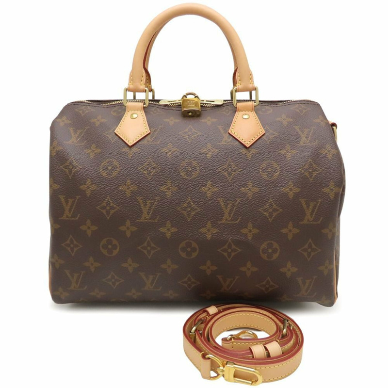 路易威登 (LOUIS VUITTON) Monogram Speedy Bandoulière 30 M46980 手提包 棕色 女士 353251-1