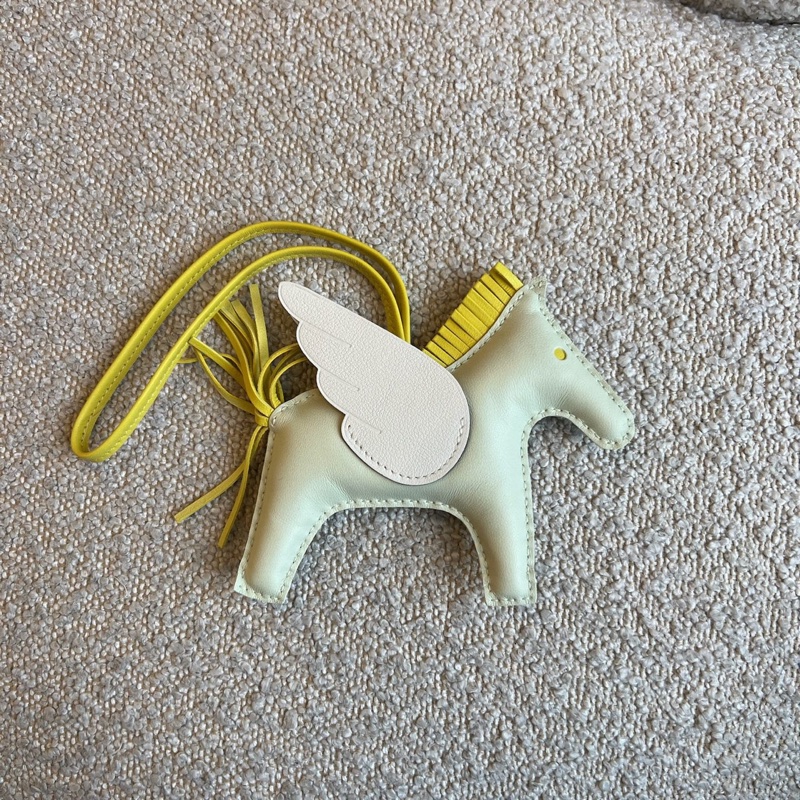 Hermès  Redeo PM 拼色小飛馬 小馬 中號 氣泡綠+檸檬黃+新白色-3