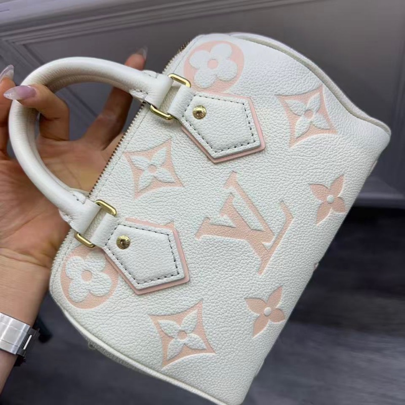 路易威登/Louis Vuitton  speedy2壓紋粒面牛皮革 附件：肩帶-1