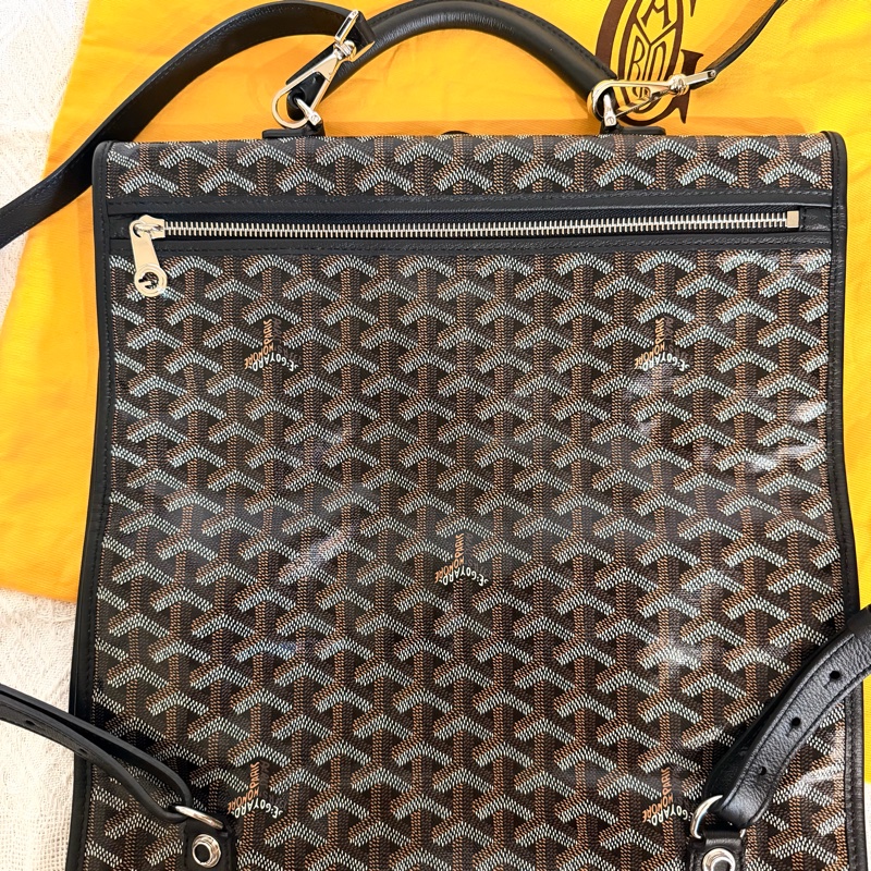 Goyard 可折疊超輕🔥原價10幾萬+ 現在撿到賺到💥黑色經典老花雙肩後背包-2