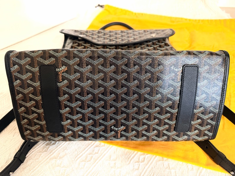 Goyard 可折疊超輕🔥原價10幾萬+ 現在撿到賺到💥黑色經典老花雙肩後背包-3