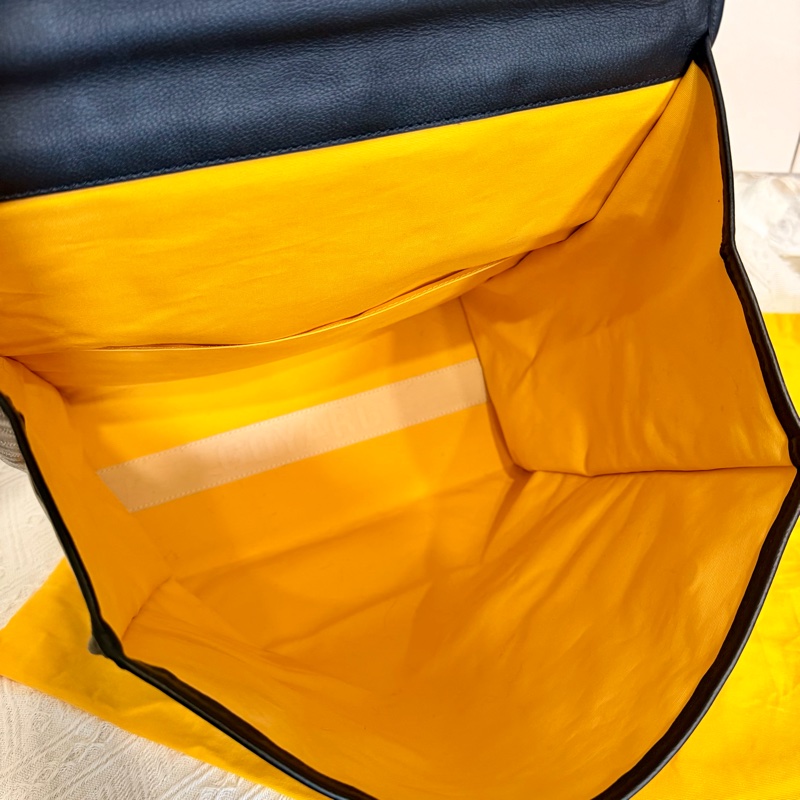 Goyard 可折疊超輕🔥原價10幾萬+ 現在撿到賺到💥黑色經典老花雙肩後背包-12