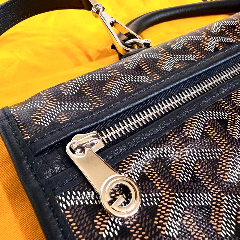 Goyard 可折疊超輕🔥原價10幾萬+ 現在撿到賺到💥黑色經典老花雙肩後背包-13