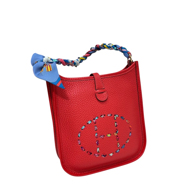 Hermès Evelyne 16 Amazone, Rouge Tomate/Rouge Pivoine 蕃茄紅/牡丹紅-1