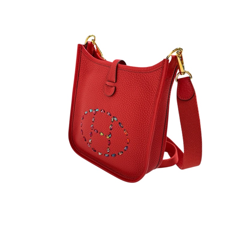 Hermès Evelyne 16 Amazone, Rouge Tomate/Rouge Pivoine 蕃茄紅/牡丹紅-2