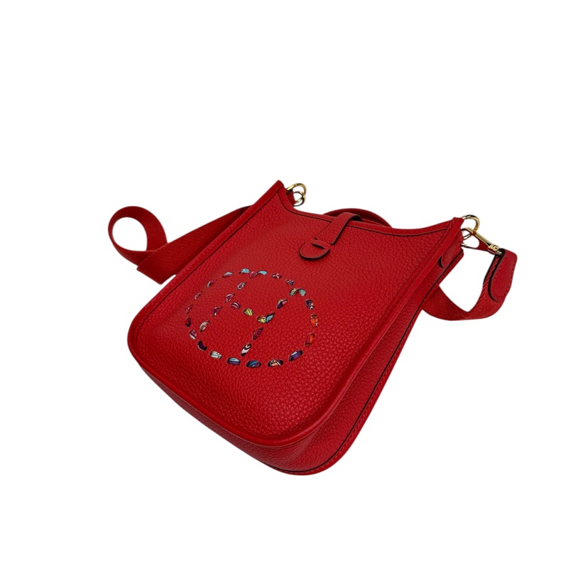 Hermès Evelyne 16 Amazone, Rouge Tomate/Rouge Pivoine 蕃茄紅/牡丹紅-3