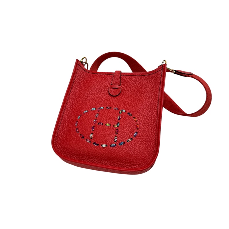 Hermès Evelyne 16 Amazone, Rouge Tomate/Rouge Pivoine 蕃茄紅/牡丹紅-7
