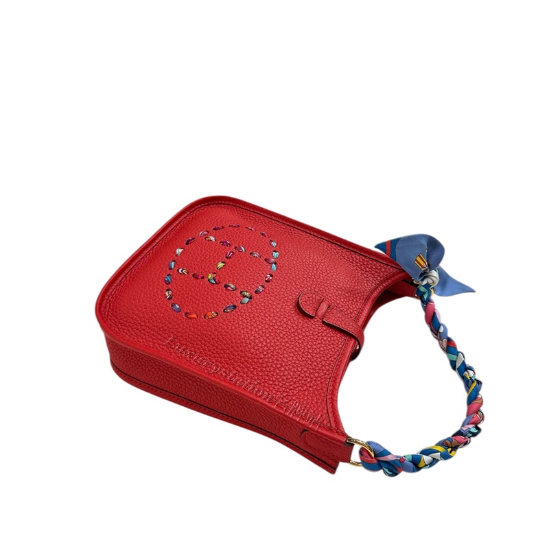 Hermès Evelyne 16 Amazone, Rouge Tomate/Rouge Pivoine 蕃茄紅/牡丹紅-9