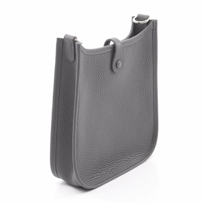 愛馬仕 Evelyne TPM Amazon 單肩包/手提包，皮革，Taurillon Clemence 皮革，女士款，灰色-1