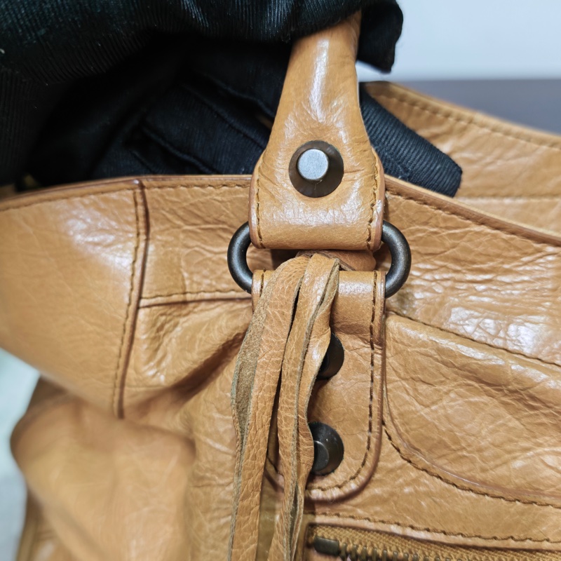 巴黎世家 法棍機車包大號-17