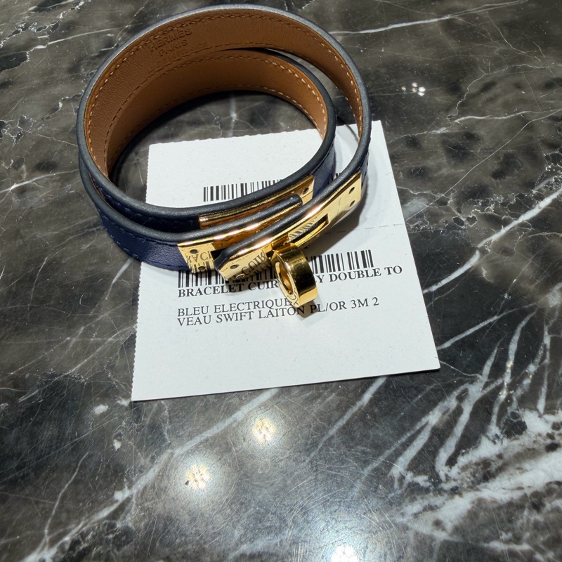 Hermes 愛馬仕 Kelly Double Tour 雙圈 手環-12