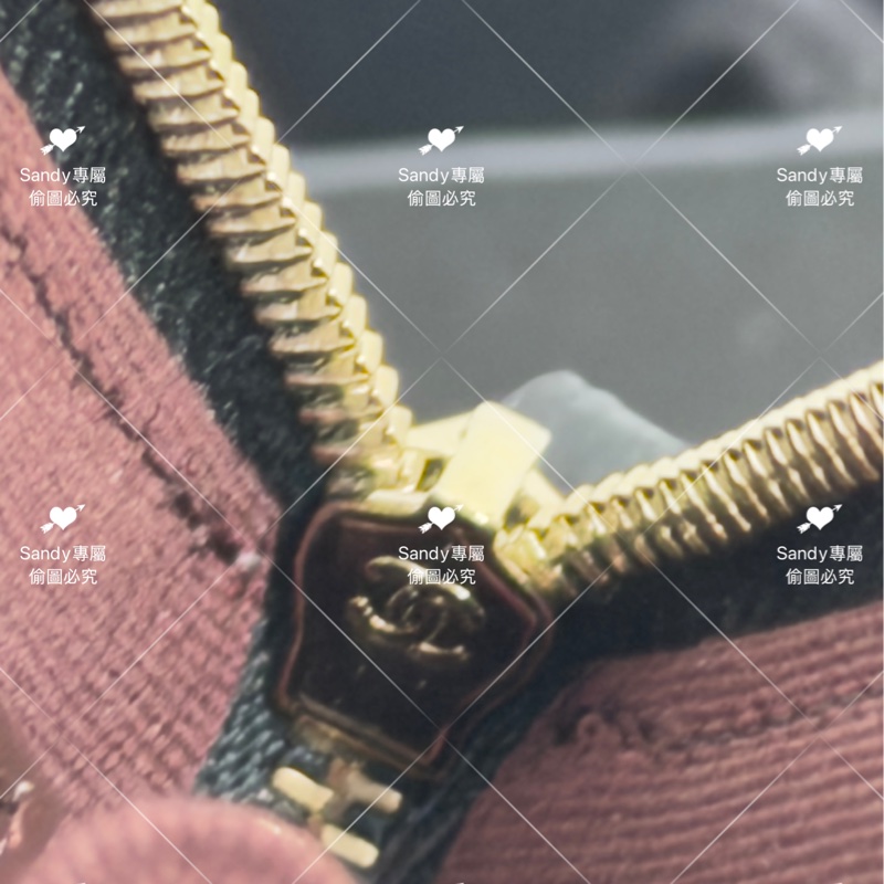 🖤CF爆款L型短夾 黑金荔枝 全新全配芯片款🖤-36