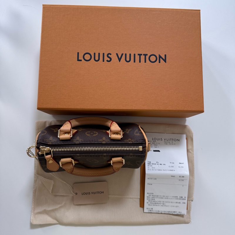 LV Nano Speedy新款老花-19