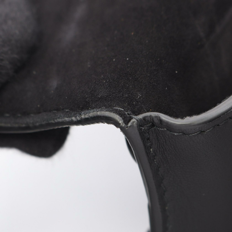 Dior 黑色皮革馬鞍腰包，二手女款-7