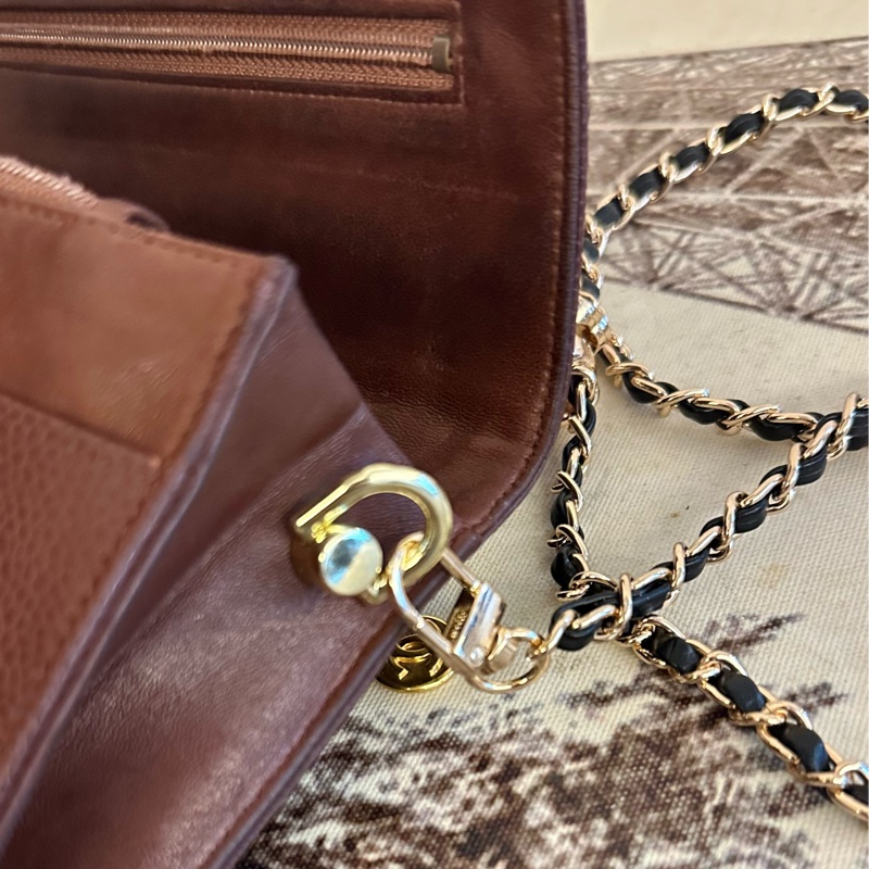 🩵MYMluxurybag🩵 Chanel 荔枝皮WOC 手提-12