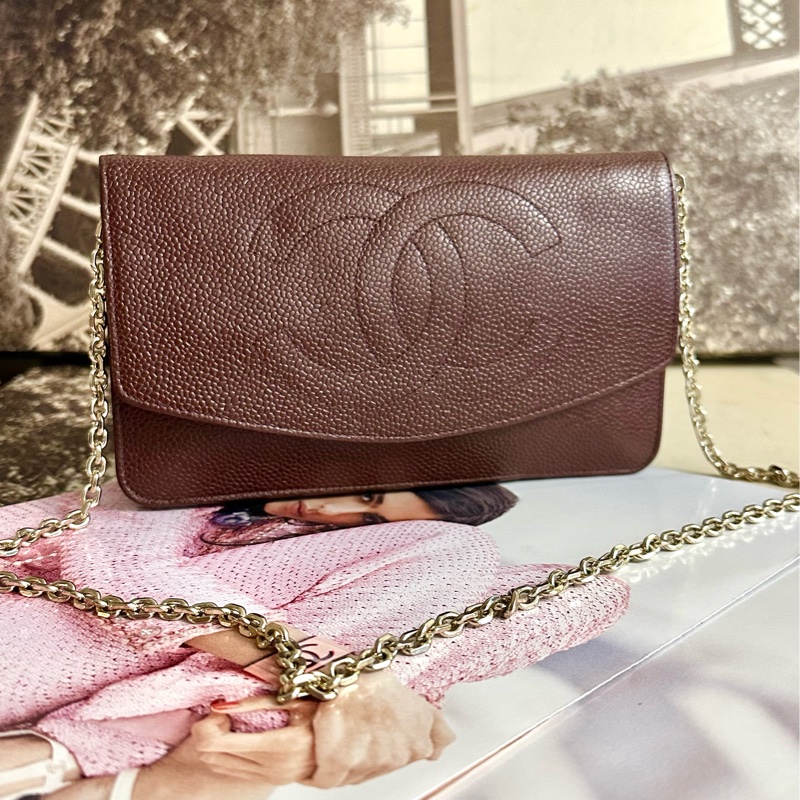 🩵MYMluxurybag🩵 Chanel 荔枝皮WOC 手提-13