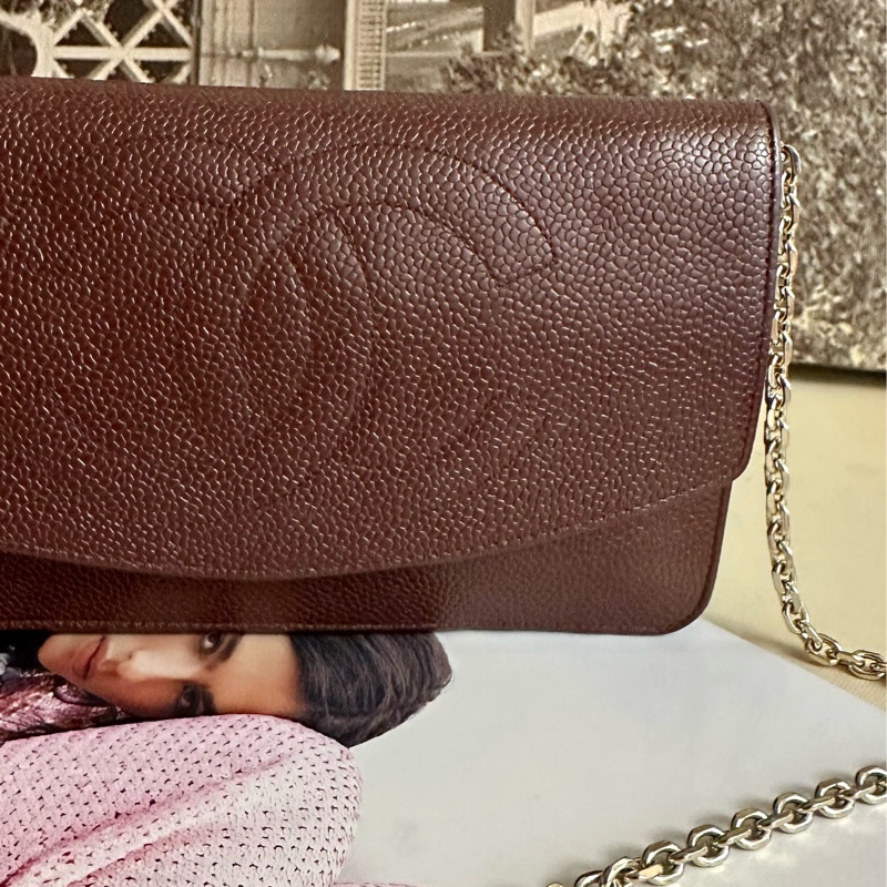 🩵MYMluxurybag🩵 Chanel 荔枝皮WOC 手提-14