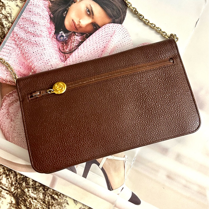 🩵MYMluxurybag🩵 Chanel 荔枝皮WOC 手提-16