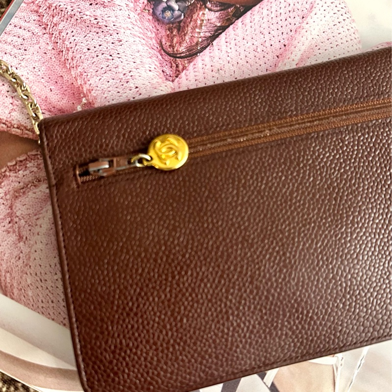 🩵MYMluxurybag🩵 Chanel 荔枝皮WOC 手提-17