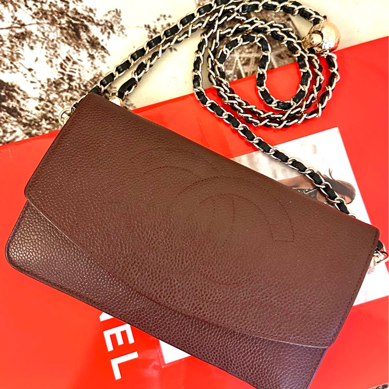 🩵MYMluxurybag🩵 Chanel 荔枝皮WOC 手提-1