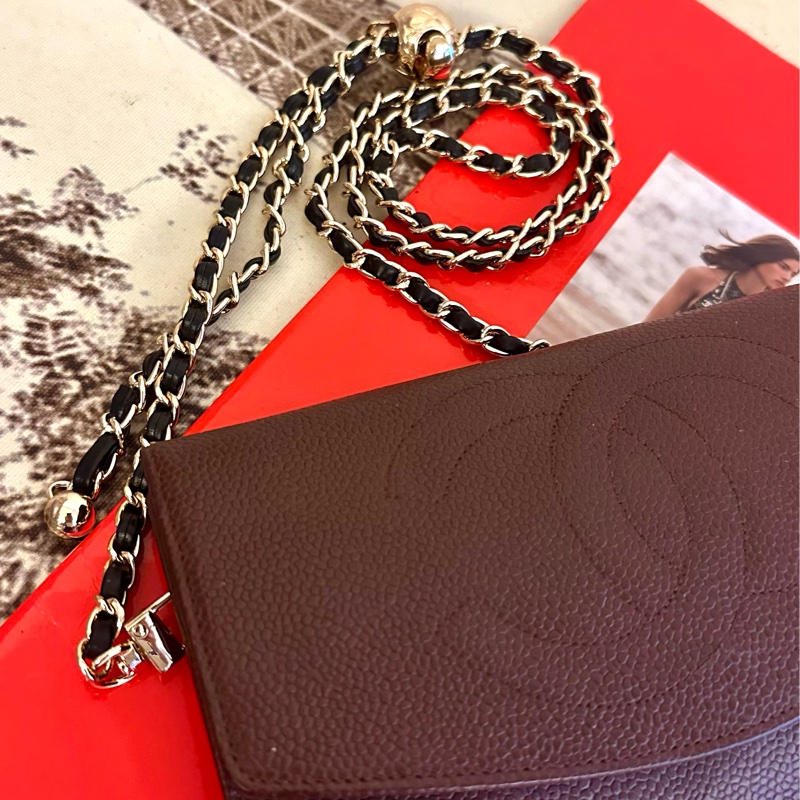 🩵MYMluxurybag🩵 Chanel 荔枝皮WOC 手提-4