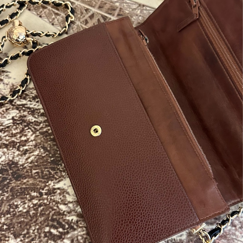 🩵MYMluxurybag🩵 Chanel 荔枝皮WOC 手提-7