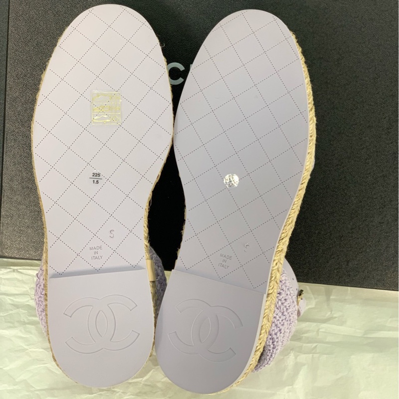 閒置未使用 CHANEL 香奈兒漁夫涼鞋  尺碼36碼  有盒-4