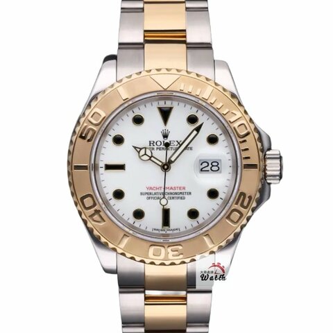 【大眾名錶】ROLEX勞力士 16623 Yacht-Master 遊艇名仕 半金遊艇 黑瑪瑙時標 大眾名錶B1285