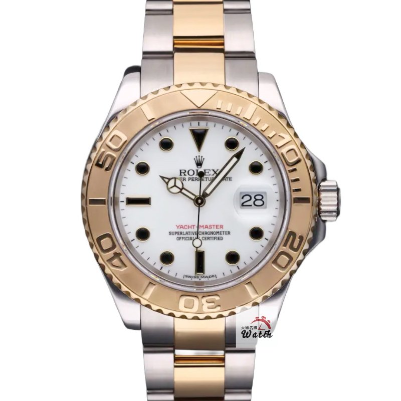 【大眾名錶】ROLEX勞力士 16623 Yacht-Master 遊艇名仕 半金遊艇 黑瑪瑙時標 大眾名錶B1285-0