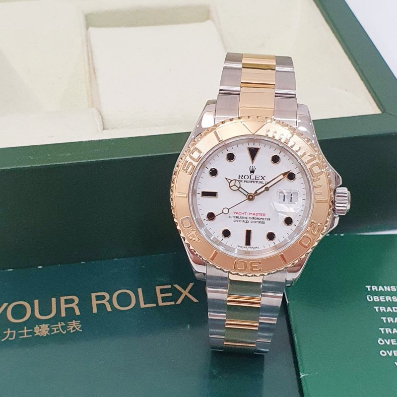 【大眾名錶】ROLEX勞力士 16623 Yacht-Master 遊艇名仕 半金遊艇 黑瑪瑙時標 大眾名錶B1285-2
