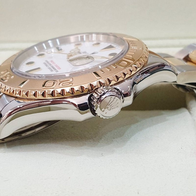 【大眾名錶】ROLEX勞力士 16623 Yacht-Master 遊艇名仕 半金遊艇 黑瑪瑙時標 大眾名錶B1285-6