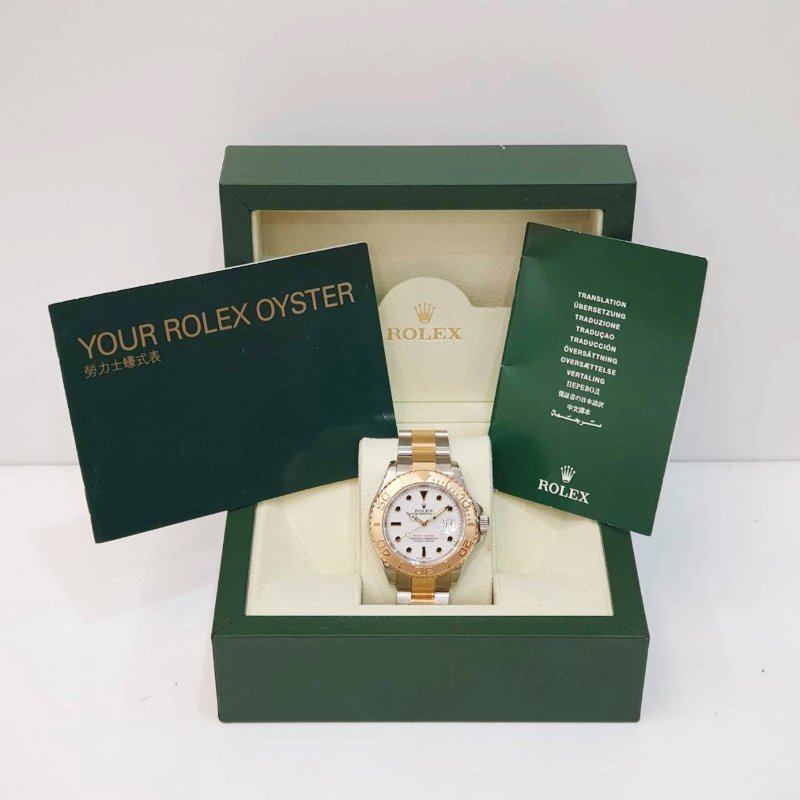 【大眾名錶】ROLEX勞力士 16623 Yacht-Master 遊艇名仕 半金遊艇 黑瑪瑙時標 大眾名錶B1285-9