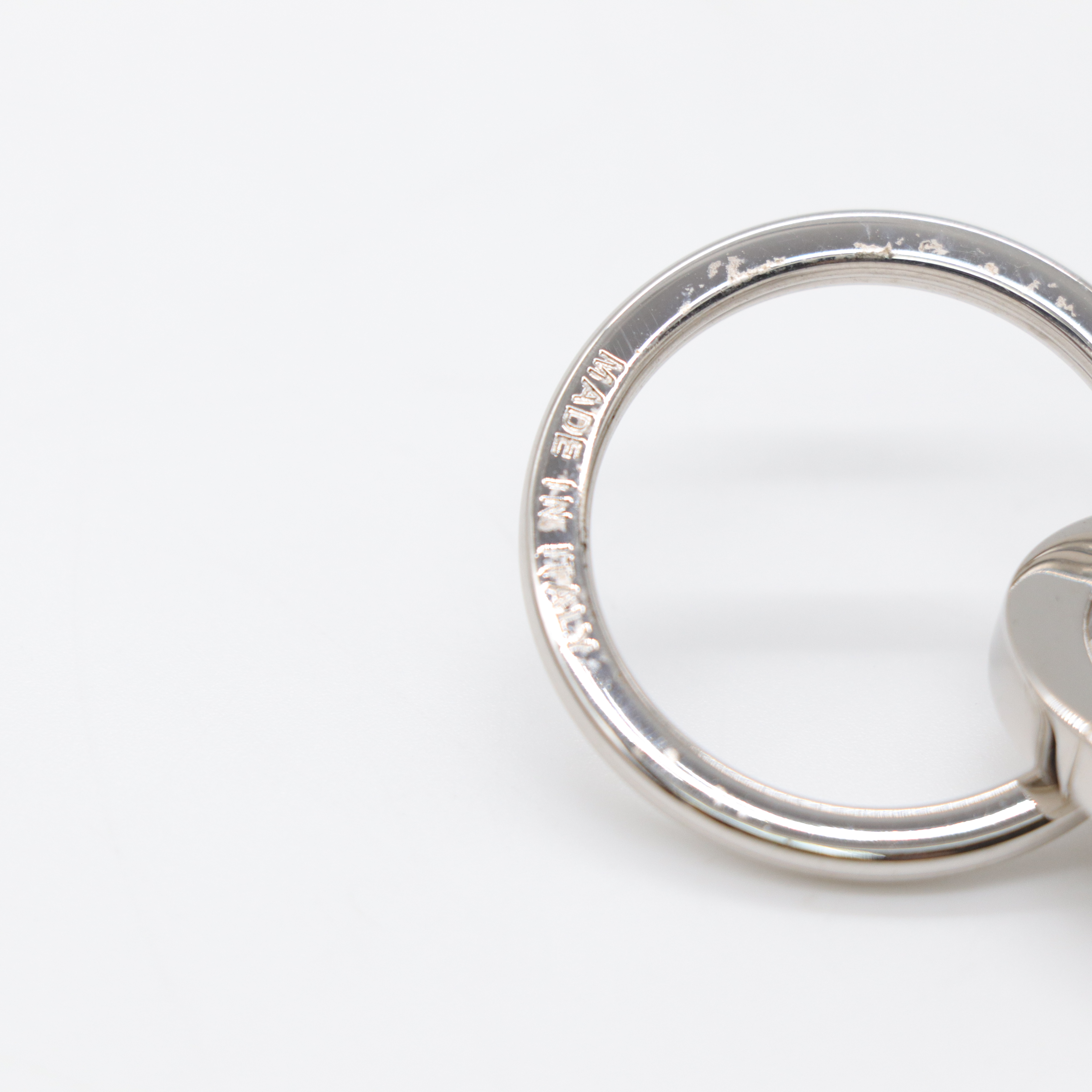 Christian Dior 迪奧 B30 灰色 黃色 運動鞋造型吊飾鑰匙圈-5