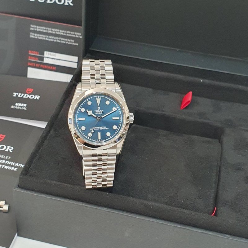 【大眾名錶】TUDOR帝舵 Black Bay系列 79600 2025/02 品項極新 中型款 藍色 大眾名錶G268-1