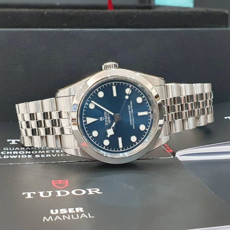 【大眾名錶】TUDOR帝舵 Black Bay系列 79600 2025/02 品項極新 中型款 藍色 大眾名錶G268-2