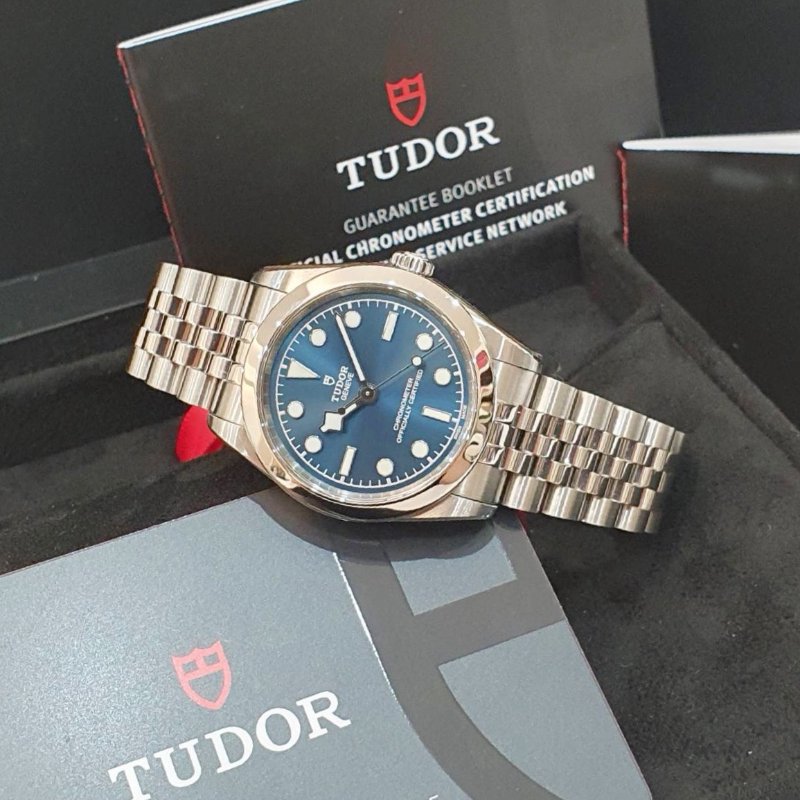 【大眾名錶】TUDOR帝舵 Black Bay系列 79600 2025/02 品項極新 中型款 藍色 大眾名錶G268-4