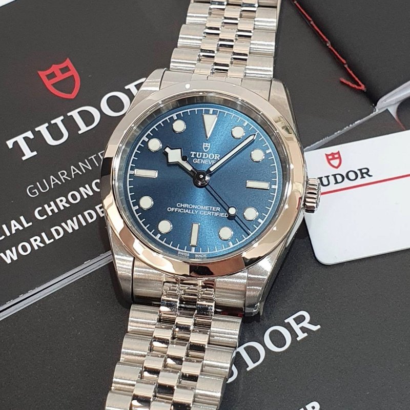 【大眾名錶】TUDOR帝舵 Black Bay系列 79600 2025/02 品項極新 中型款 藍色 大眾名錶G268-5