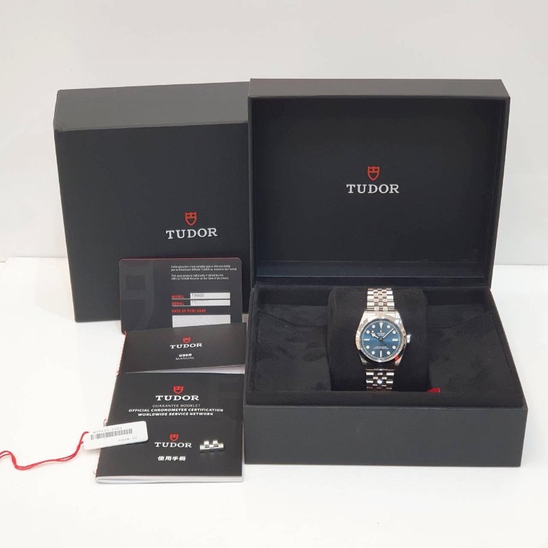 【大眾名錶】TUDOR帝舵 Black Bay系列 79600 2025/02 品項極新 中型款 藍色 大眾名錶G268-9