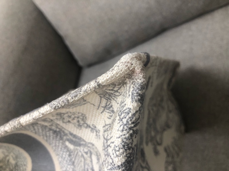 Dior tote中號岩石灰動物園購物袋，配件塵袋身份卡-16