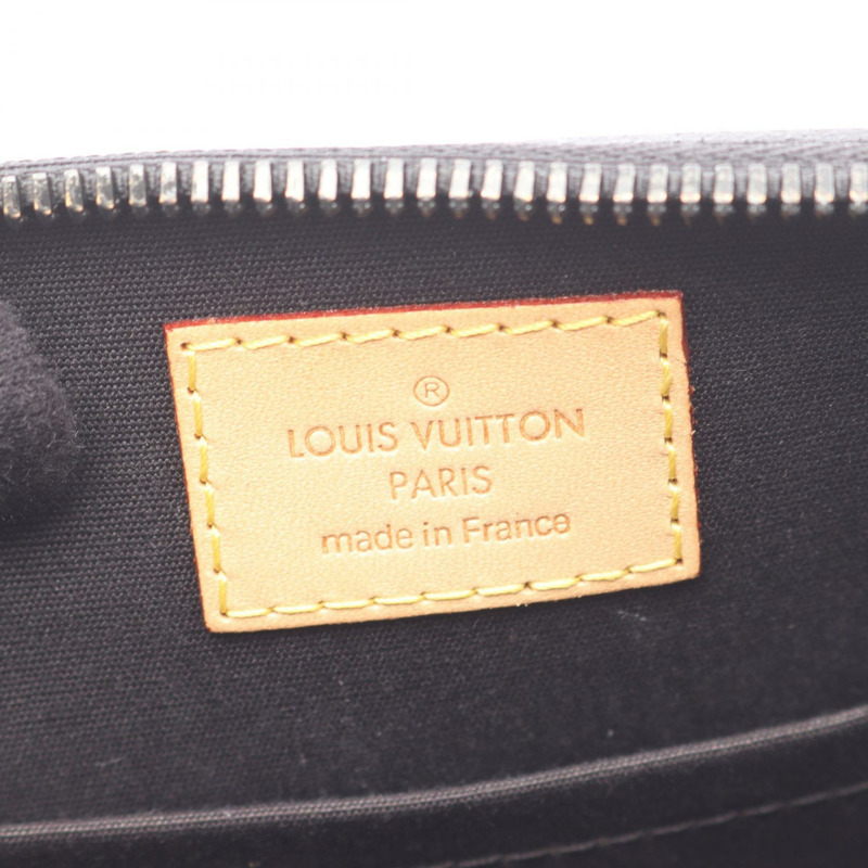 路易威登 Alma BB 單肩手提包 M90063 漆皮黑 二手 女士 LV-3