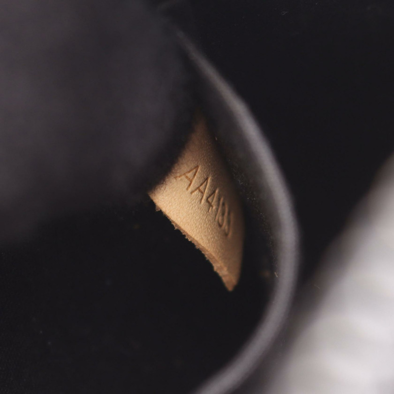 路易威登 Alma BB 單肩手提包 M90063 漆皮黑 二手 女士 LV-4