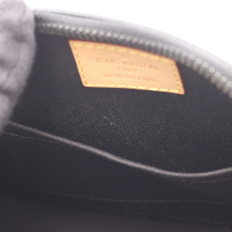 路易威登 Alma BB 單肩手提包 M90063 漆皮黑 二手 女士 LV-5