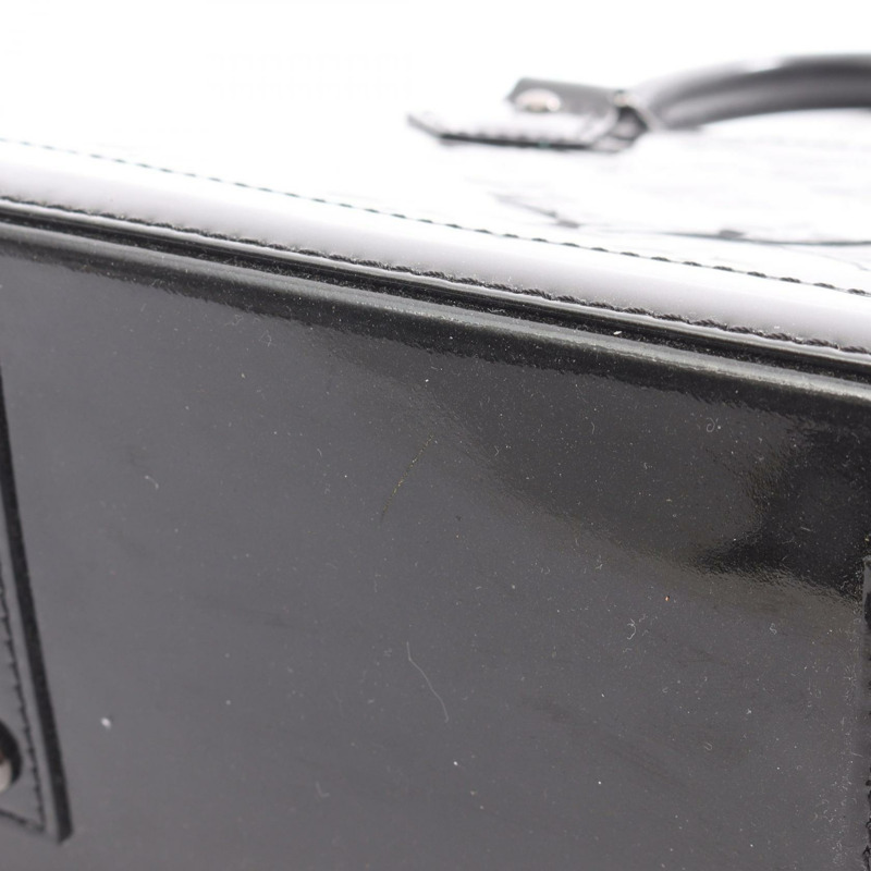 路易威登 Alma BB 單肩手提包 M90063 漆皮黑 二手 女士 LV-8