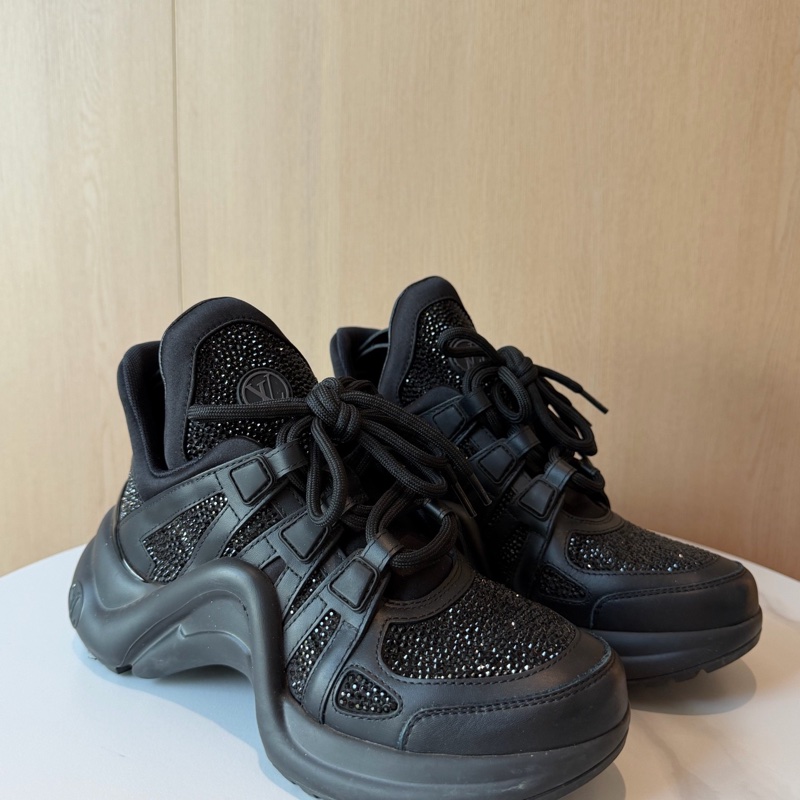 LV路易威登archlight閃鑽限定款老爹鞋-0