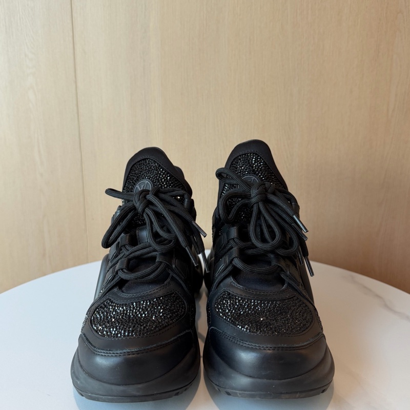 LV路易威登archlight閃鑽限定款老爹鞋-1